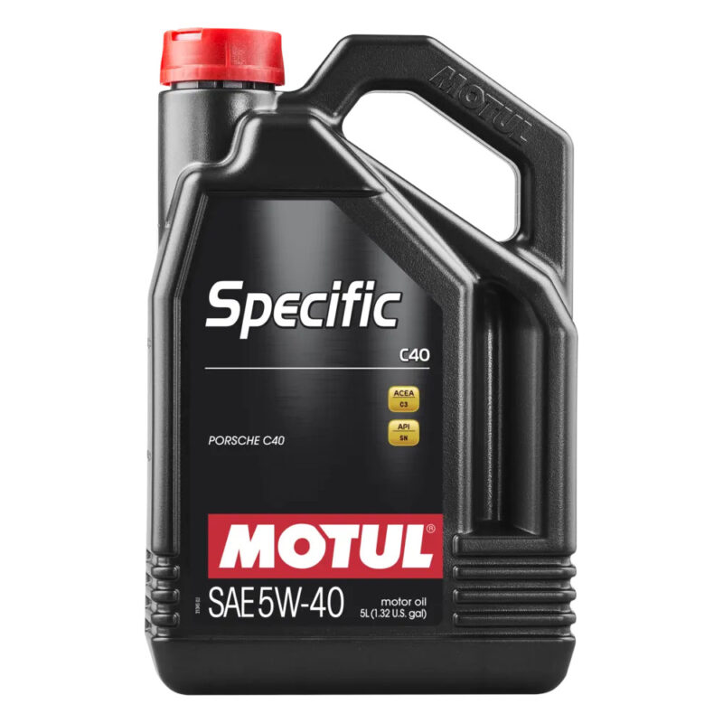 5L Huile Motul 5W40 Specific C40 (Porsche)
