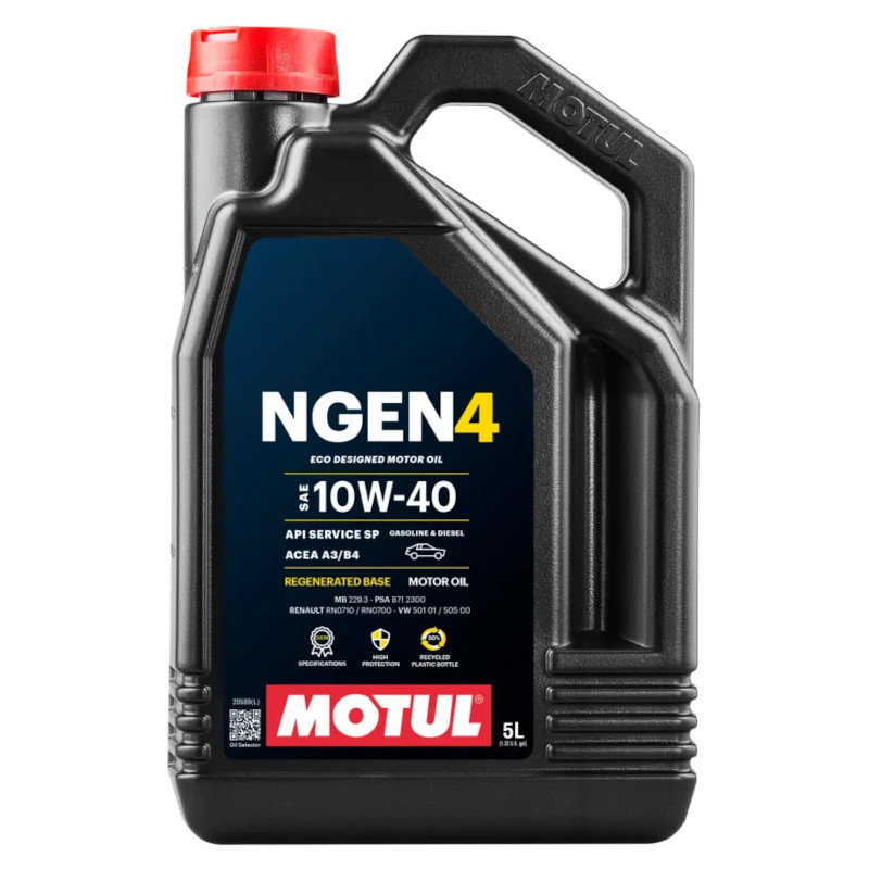 5L Huile Motul NGen 4 10W40