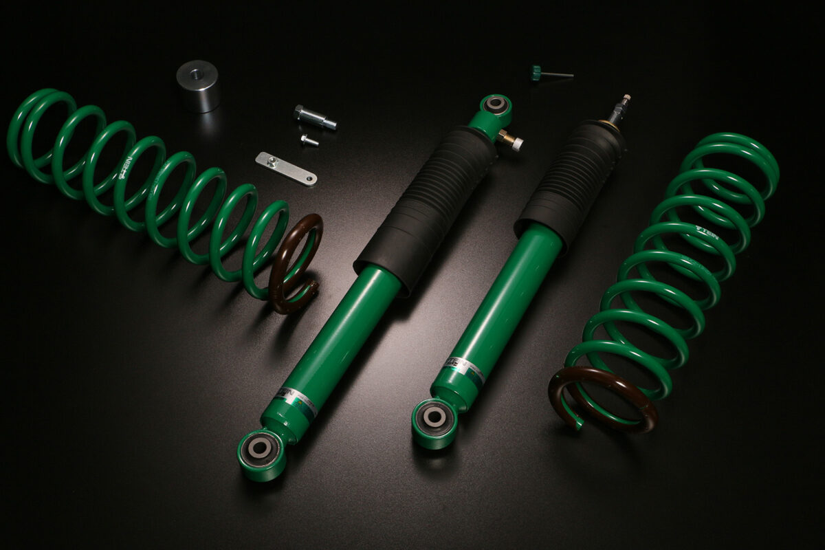 Combinés Filetés "Réhausse" Tein 4x4 pour Suzuki Jimny JB64W (2018+)