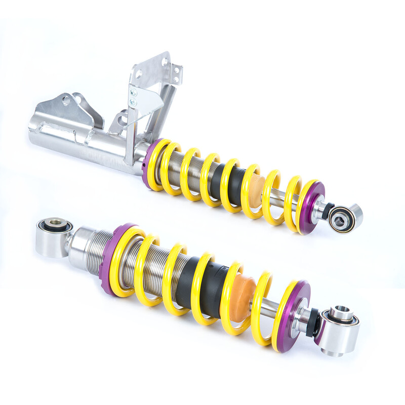 Combinés Filetés KW V2 pour Opel Zafira A avec réglage en hauteur sur essieu arrière (1999+)