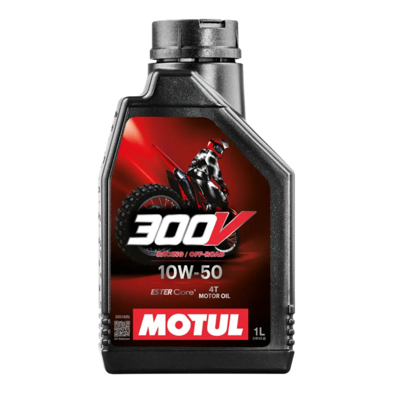 Huile Moto Motul 300V 4T Off Road 10W50 (1L)