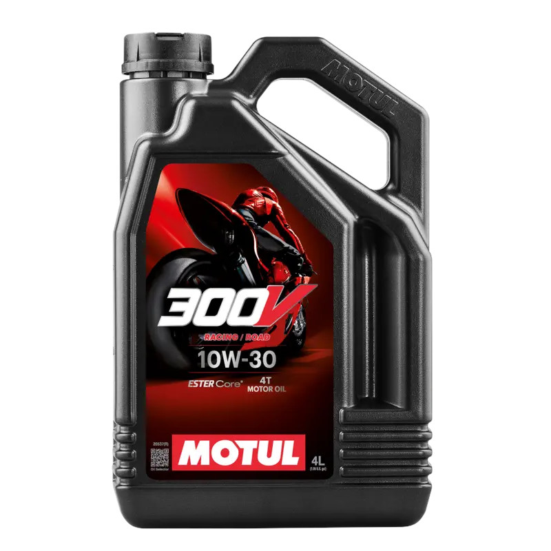 Huile Moto Motul 300V 4T Road Racing 10W30 (4L)