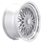 Jantes Racing Line 14 pouces argent poli pour BMW E30 Opel Manta style sportif affirmé – Image 5