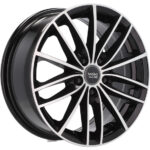Jantes 15" Racing Line BK926 finition MB poli noir pour VW et Skoda montées uniformément – Image 4