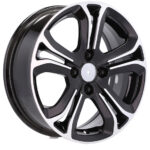 Lot 4 jantes Racing Line 15 pouces MB poli noir compatibles Citroën Peugeot Ford Opel – Image 6