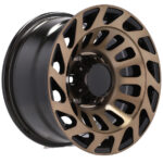 Jantes Racing Line 15 pouces noires pour Jeep Cherokee SJ et GMC Jimmy, look robuste – Image 5