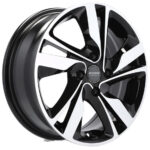 Jantes alu 15 pouces Racing Line BK813 MB poli noir compatible Hyundai Kia Toyota – Image 5