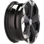Jantes 16 pouces Racing Line Y1274 noires 5 x108-5 x114,3 pour Dacia et Nissan – Image 3