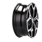 Jantes alu 16 pouces Racing Line B5409 MB poli noir pour Dacia et Nissan Qashqai – Image 5