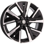 Jantes alliage 16 pouces Racing Line MB poli noir pour Peugeot Citroën polyvalentes – Image 7