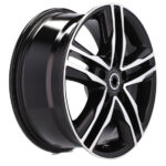 Jantes Racing Line BK424 17 pouces pour utilitaire charge 1250 kg finition MB noir poli – Image 3