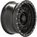 Jantes 17 pouces Racing Line JT250 9" ET0 MB poli noir pour pick-up 4 x4 robustes et élégantes – Image 3