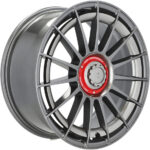Jantes 17 pouces Racing Line Flow Forming Gun Metal style OZ pour Audi VW Seat Skoda – Image 5