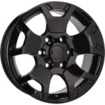 Jantes 17 pouces Racing Line B1460 noires pour SUV et pickups robustes et stylés – Image 5