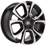 Jantes aluminium 17 pouces Racing Line B5850 MB poli noir compatibles Citroën Peugeot – Image 7