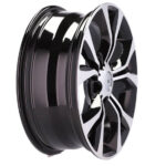 Jantes 17 pouces Racing Line B1270 MB poli noir pour FIAT Freemont Jeep Grand Cherokee – Image 4