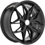 Jantes 17 pouces Racing Line FBX114 noires compatibles 5 x114.3 pour MG Skoda VW Audi – Image 5