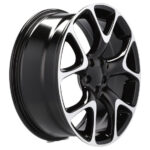 Jantes Racing Line E236 17 pouces MB poli noir 5 x108 5 x114 pour Opel Insignia Saab – Image 4