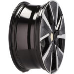 Jantes alliage 17 pouces Racing Line MB poli noir pour Peugeot 207 208 look sport – Image 2