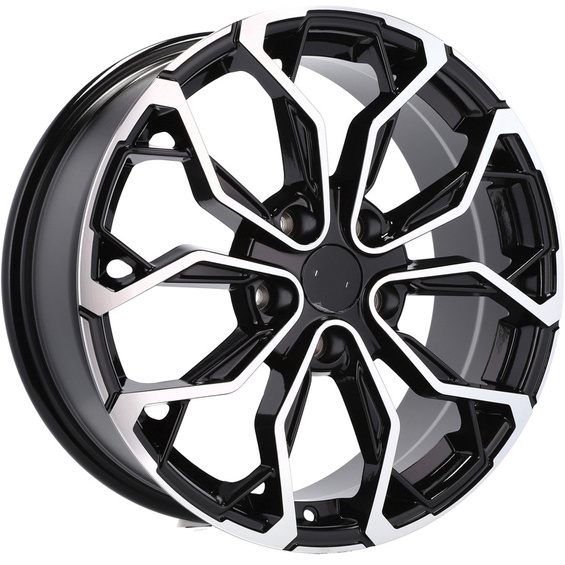 4x jantes 17 s'intégrer dans RENAULT Arkana Captur Duster Koleos Laguna Megane Talisman - XF260 (BK1058)