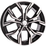 Jantes 17 pouces Racing Line B5920 MB poli noir pour Renault Captur Clio Mégane – Image 7