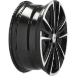 Jantes 17 pouces Racing Line Y1257 MB poli noir compatibles Seat VW Skoda Subaru Toyota – Image 3