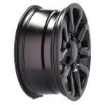Jantes 17 pouces Racing Line noires mat pour Toyota Hilux et Ford Ranger robuste et stylée – Image 3