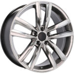4x jantes 17'' s'intégrer dans VW Golf Viii T-Roc Touran Passat B8 B9 Tiguan - XFC61 (BK5182)