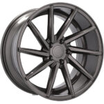 Jantes Racing Line 18 pouces gris 8 pouces large compatibles VW Cupra montage sûr – Image 10