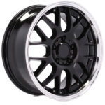 Jantes 18 pouces Racing Line BY773 5 x 120 noir + rebord pour BMW série 5 6 7 X5 – Image 7