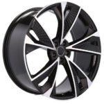Jantes Audi 18 pouces Racing Line Hybrid Forged finition MB poli noir 5 x108-5 x114,3 – Image 7