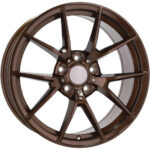 Jantes 18 pouces Racing Line B1416 bronze pour BMW Séries 3 4 5 GT style sportif – Image 6