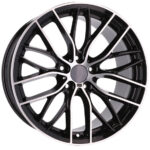 Jantes BMW 18 pouces Racing Line BK796 MB poli noir pour style sportif et montage facile – Image 7