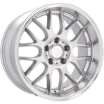 Jantes alliage 18 pouces Racing Line BY773 argent poli 4 pièces pour BMW sportives – Image 6