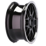 Jantes BMW 18 pouces Racing Line BY773 noir rebord 8 pouces ET35 pour style sportif renforcé – Image 5