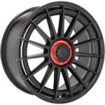 Jantes 18 pouces Racing Line FBX298 noires Flow Forming pour large compatibilité 5 x108 5 x114.3 – Image 8