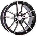 Style AMG affirmé Jantes 18 pouces Racing Line MB poli noir pour Mercedes CLA CLS – Image 6