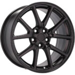 Jantes 18 pouces Racing Line B1503 noir demi mat compatibles Tesla Model 3 et autres modèles – Image 6