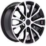 Jantes 18 pouces Racing Line MB poli noir pour Toyota Land Cruiser et Isuzu D-Max, look sport renforcé – Image 5