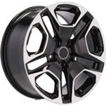 Jantes 18 pouces Racing Line B1092 pour Toyota Lexus finition MB poli noir 4 pièces – Image 4