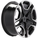 Jantes 18 pouces Racing Line B1092 pour Toyota Lexus finition MB poli noir 4 pièces – Image 6