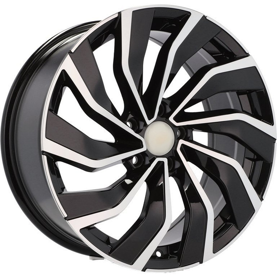 4x jantes 18 s'intégrer dans VW Arteon Tiguan Allspace Touran II Golf Viii T-Roc R-Line - B5780