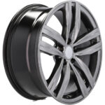 Style sportif affirmé Jantes Racing Line XFC61 18 pouces Fumé HB pour VW Audi – Image 4