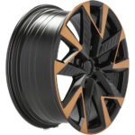 Jantes Racing Line 19" Hybrid Forged BLC noir cuivre pour CUPRA et VW au style sportif affirmé – Image 4
