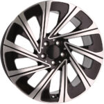 Style AMG sportif Jantes 19 pouces Racing Line H3141 F bicolores MB poli noir pour Mercedes – Image 6