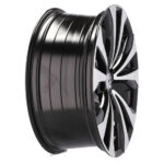 Jantes 19 pouces Racing Line FE194 poli noir MB pour Lexus Toyota style sportif et moderne – Image 4