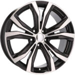Jantes 19 pouces Racing Line FE193 MB poli noir pour Lexus Toyota style sportif affirmé – Image 7