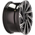 Jantes 19 pouces Racing Line H3141 F MB poli noir compatibles Mercedes pack 4 – Image 3