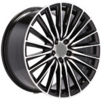 Jantes 19 pouces Racing Line B5909 finition MB poli noir pour Mercedes élégante et sportive – Image 6