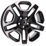 Jantes alliage 19 pouces Racing Line Y0113 MB poli noir pour Toyota Lexus sportives – Image 8